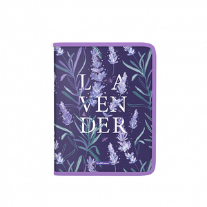 Папка для тетрадей А4 на молнии "ЕК@Lavender"																														 																														 																														