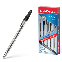 Ручка гелевая черная "ErKr Classic" 0.5мм