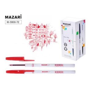 Ручка "MAZARI Galanta" 0.7  красная																														 																														 																														