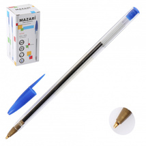 Ручка "MAZARI NOVA" 1,0мм синяя 																														 																														 																																																											 																														 																														