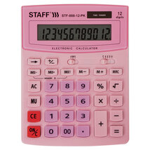 Калькулятор 12 разр. STAFF STF-888-12-PK в асс-те
