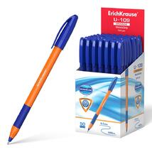 Ручка "EK" U-109 Classic Stick@Grip 1мм резин.вставка синяя																														 																														 																														