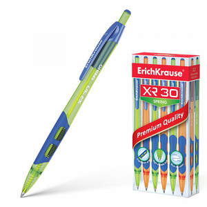 Ручка "EK" XR-30 SPRING синяя шариковая