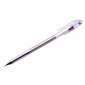 Ручка гелевая фиол. (CROWN)