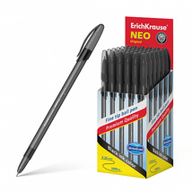 Ручка "черная "EK" NEO@ ORANGE 0.7 шариковая