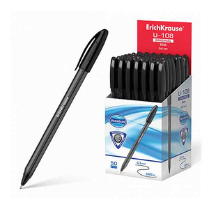 Ручка "черная EK" U-108 1мм