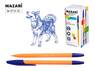 Ручка "MAZARI Ultra" 0.7 синяя  шариковая